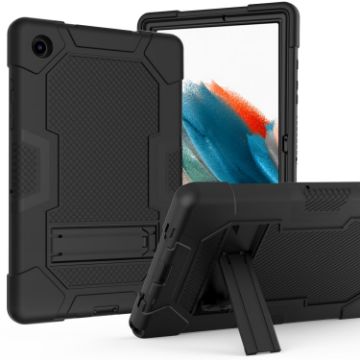 Samsung Galaxy Tab A8 10.5 2021 X200 Silicone + PC Case (Black) - 1