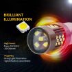 1 Pair 9006 12V 7W Car LED Fog Light (Red) - 5