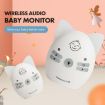 V30 Wireless Audio Baby Monitor, Voice & Intercom, UK Plug (Pink) - 4