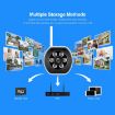 SriHome SH034 5MP Mini WiFi Outdoor Security Cam, US Plug, White - 4
