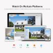 SriHome SH034 5.0MP Dual WiFi Outdoor IP66 CCTV Cam, UK Plug - 5