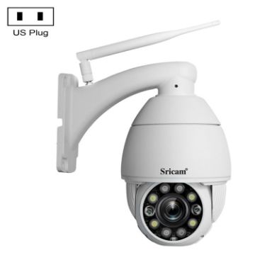 Sricam SP008C 5MP 10X Zoom IP66 Waterproof WiFi CCTV Camera (US Plug) - 1