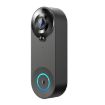 W3 Smart Doorbell Set: 150 Wide Angle, 1080P (Black) - 2