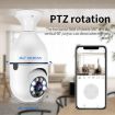 A6 2MP HD WiFi Light Bulb Camera with Night Vision & 8G Card - 5