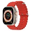 Red Ocean Silicone Watch Band for Apple Watch Ultra/Series 8/7/SE - 1