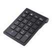 Wireless Mini Keyboard BT304, 22 Keys, 2.4G, Silver Black Laptop Accessory - 2