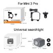 Sunnylife MM3-GZ459 Mount for DJI Mini 3 Pro & GoPro10 Camera - 3