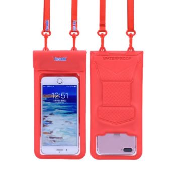Tteoobl 30m Large Red Waterproof Mobile Phone Bag - 1