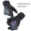 FLYING TERN 315 Warm Windproof Touch Screen Gloves, Size L, Green - 3