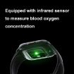 QS16Pro 1.69" Waterproof Smart Watch with Health Monitoring - Black - 5