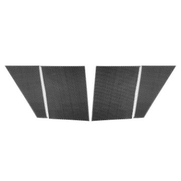 Chevrolet Corvette C8 Roof & Camera Stickers Set (4pcs, Black) - 1