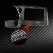 Corvette C8 LHD Central Control Screen Frame Sticker - Black - 5