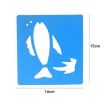 Kids DIY Drawing Stencil Board - Colorful Hollow Design (H-05) - 3