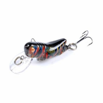 Insect Grasshopper Bionic Bait Painted Plastic Hard Bait - LB119 - 1