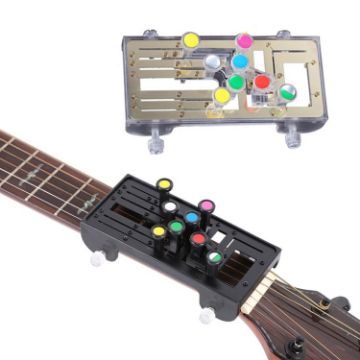 Beginner Folk Ukulele Guitar Chord Boosters (Gold) - 1