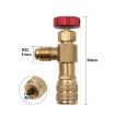 Fluoridation Safety Valve Refrigerant Connector R22 R410 - 2