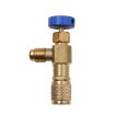AC Fluoridation Safety Valve Refrigerant Connector (R22) - 1