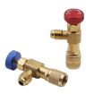 AC Fluoridation Safety Valve Refrigerant Connector (R22) - 4