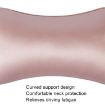 TZ19 Silk Memory Foam Car Head Pillow & Lumbar Support (Champagne) - 5