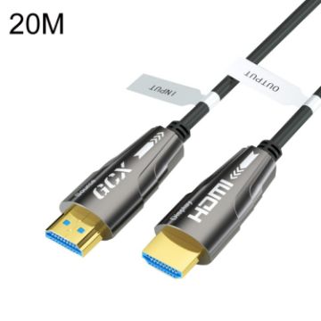 20m HDMI 2.0 Male to Male 4K HD Active Optical Cable - 1