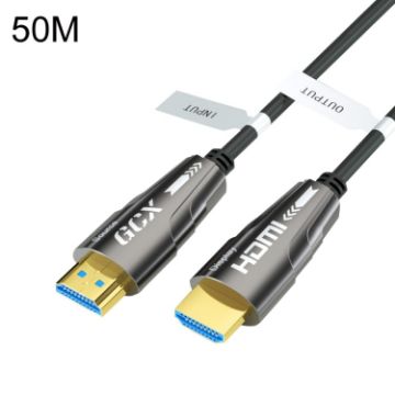 50m HDMI 2.0 Male to Male 4K HD Active Optical Cable - 1