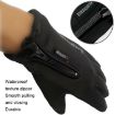 HUNTRANGE A022 Waterproof Touch Screen Riding Gloves, Large, Black - 2
