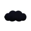 Ice Silk Memory Foam 3D Cloud Eye Mask for Sleep (Black) - 1