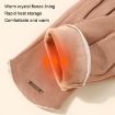 Women's Camel Touch Screen Velvet Riding Gloves, One Size - 3