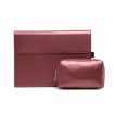 Microsoft Surface Pro 9 Red Lambskin Case + Power Supply Bag - 1