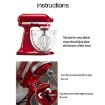 KitchenAid 5QT Stainless Steel Dough Hook for Stand Mixer Accessories - 5
