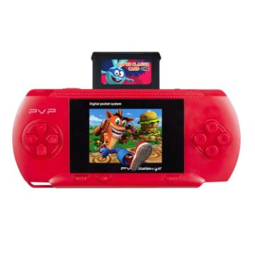DG-172 Red Mini Gaming Console 2.4" Screen for Kids - 1