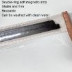 Blue Magnetic Transparent Rain Cover for EV Charging Port - 3