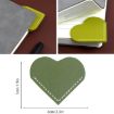Mini Business Student Library Portable Heart Bookmark (Brown) - 3