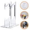 PS4/PS5/PS3 Transparent Acrylic Dual Layer Game Handle Bracket - 1
