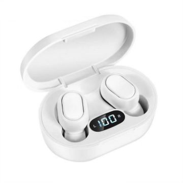 E7s Waterproof TWS Bluetooth 5.0 In-Ear Headphones (White) - 1