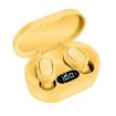 E7s Waterproof TWS Bluetooth 5.0 Sports In-Ear Headphones (Yellow) - 1