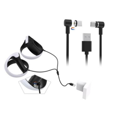 DOBE Magnetic Type-C Charging Cable for PS5 VR2/Switch Controller - 1