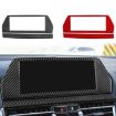BMW 8 Series G14 LHD 2pcs Navigation Screen Frame Sticker (Red) - 2
