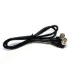 BNC Male to Male Elbow Coaxial Cable, 1.5m Audio Video Cable - 2