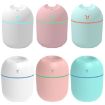 Mini USB Night Light Car Humidifier, 250ml, Y-White - 2