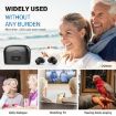 Z-127D In-ear Hearing Aid Earphone with Digital Display (Red/Blue) - 4