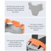 DJI Mini 3/Pro BRDRC Propeller Holder Blade Mount Base (Gray) - 6
