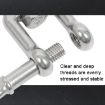 M10 304 Stainless Steel Swivel 360 8-Shaped Chain Snap Hook - 5