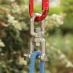 M10 304 Stainless Steel Swivel 360 8-Shaped Chain Snap Hook - 6