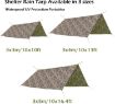 Camouflage 3X3m Waterproof Tent Tarp Canopy Sunshade Floor Mat - 2