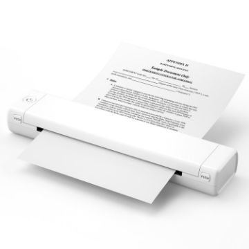 M08F Portable Bluetooth Wireless Thermal Printer (White Letter) - 1