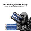 White S03 Gravity Air Outlet Phone Holder with Spiral Clip - 5