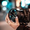 52mm Double Half Moon Foreground Blur Filter SLR Accessories - 5