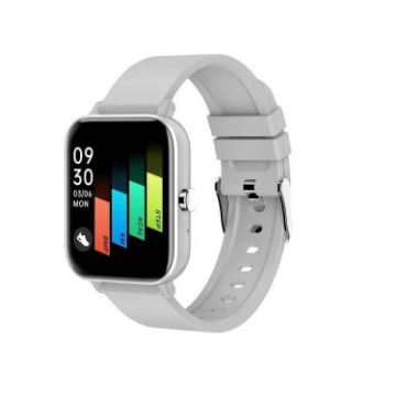 H10 Smart Watch 1.69" Bluetooth, Heart Rate/BP/Sleep, Grey - 1