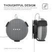 AhaStyle PT62 Wall Bracket for Amazon Echo Dot 3, White - 3